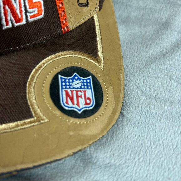 Vintage Cleveland Browns Puma NFL Pro Line Hat Adjustable Strapback Rare - Picture 6 of 9